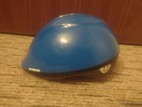 Dětská helma na kolo BTWIN modrá - 3