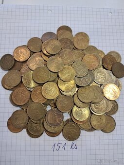 Mince 5,10,20,25,50, halierov - 3