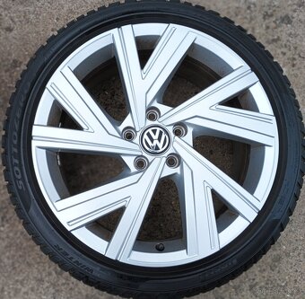 Originál sada disků VW Golf VII, VIII 5x112 R18 Bergamo - 3