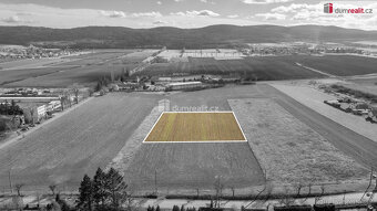 prodej stavebního pozemku, obec Všeradice, okr. Beroun, zají - 3
