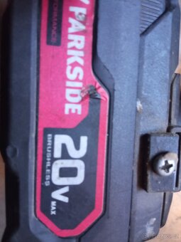 Parkside 20v max nefunkční - 3