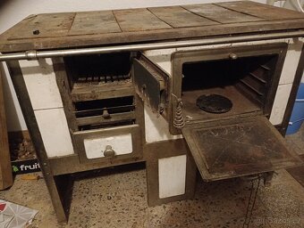 Sporák, kachlová kamna, kamínka - 3