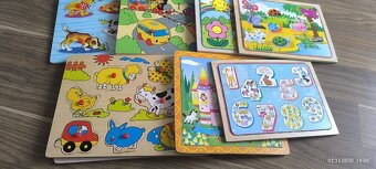 Dřevěné puzzle - 3