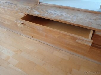 Velká dřevěná obývací stěna - 3