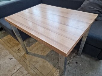 Stůl Jídelní Rozkládací 65x90 výška 75/142 cm - 3