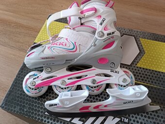 Rostoucí dětské zimní/letní brusle Sulov IKKI (35-38) - 3