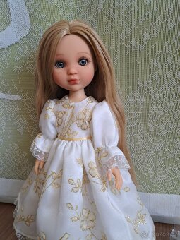 Berjuan NOVÁ panenka Zlatovláska, přemalovaná, jedinečný kus - 3