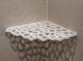 Dekorativní 3D tištěná polička - 3