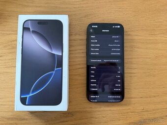 Iphone 16 Pro Max 256GB Černý Záruka - 3