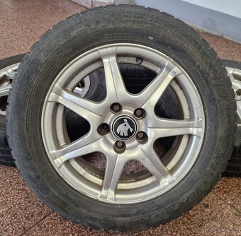 Alu kola 5x100..R14...FABIA 1...PNEU 185/60/14 - 3