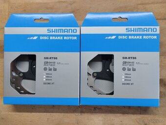 Nové brzdové kotouče Shimano XT SM-RT86 160mm - 3