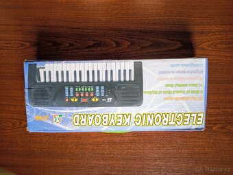 Dětské klávesy s mikrofonem - 3