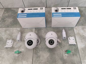 VNITŘNÍ/VENKOVNÍ WI-FI KAMERY MENBORN G12 S ROZLIŠENÍM 2K - 3