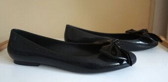 Baleríny černé zn.MELISSA Doll II Black, vel.41/42 - 3