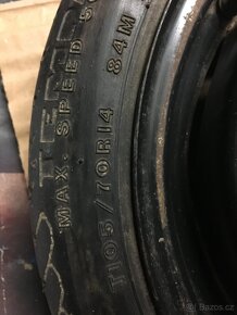 Dojezdové kolo 4x100 ,rezerva R14 - 3
