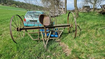 Obraceč sena, hrabač sena, secí stroje - 3
