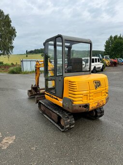 Minibagr jcb 802 2x lzice naklapecka 2.5t - 3