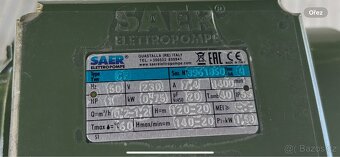 Saer CF, 230V, 0,75kW zubové čerpadlo - 3