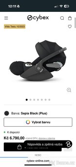 Cybex trojkombinace - 3