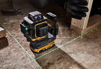 Laserový kříž Dewalt 3x360° 18V DCLE34031D1 + stativ - 3