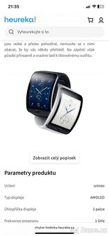 Prodám chytré hodinky Samsung Gear S 750. - 3