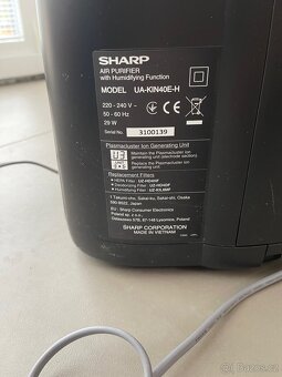 Cisticka/zvlhcovac vzduchu SHARP - 3