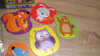 Dřevěná vkládačka,first puzzle - 3