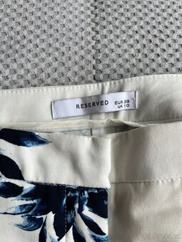 Dámské elegantní kalhoty Reserved, vel. 38 - 3