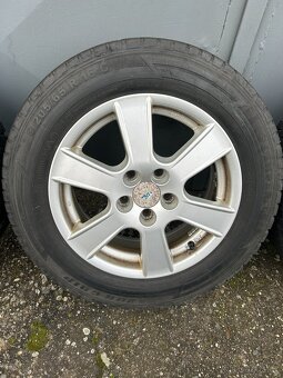 Alu kola R16 5x112 + Zimní pneu 205/65/16C Nokian, Semperit - 3