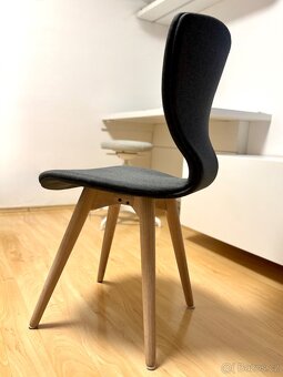 Designové čalouněné židle Gogia (3 ks) - 3