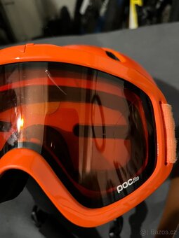 POC lyžařská helma XS 51-54cm nastavitelná + bryle POC+ vak - 3
