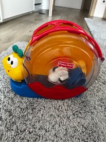 Hrací stoleček pro děti, motorický šnek Fisher Price - 3