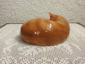 Porcelánová spící kočička Goebel - 3