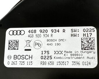 Budíky naftové 4G8920934R Audi A6 C7 4G facelift S-Line 2018 - 3