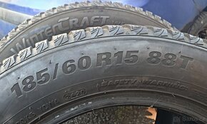PNEU 185/60/15,ZIMNI,2KS,VZOREK 4,5MM - 3