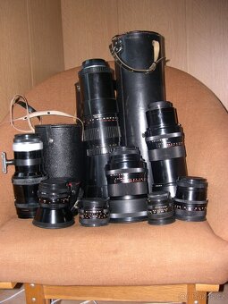 prodám klasické objektivy Zeiss Meyer Gorlitz Pentacon six - 3