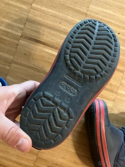 Dětské snehule Crocs,velikost 32/33 - 3