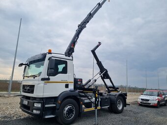MAN 18.290 RUKA HIAB 088 + NOSIČ KONTEJNERU 10T - 3