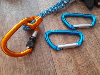 Ferratový set Petzl - Scorpio Eashook, Mammut sedák, odsedka - 3