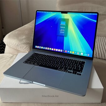 Apple MacBook Air 15" 2025, M4 10-Core, 16GB/256GB, modrý - 3