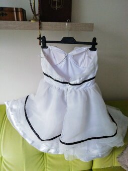 Korzetové šaty s bohatou suknicí, na zakázku, v. M, měřte - 3