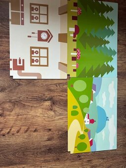 Dřevěné loutkové divadlo Mašek včetně loutek - 3