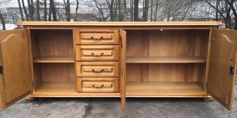 Rustikální masivní komoda - 3