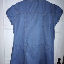 Dámské riflové šaty vel.42 - 3