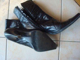 Kozačky černé zateplené velikost 38 - 3