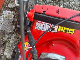 Prodám sekačku + křovinořez hecht - 3