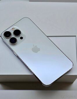 IPhone 13 Pro Max Silver BATERIE 100% TOP - 3