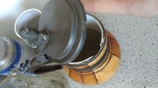 Džbánek, zdobený půllitr, keramický tuplák - 3