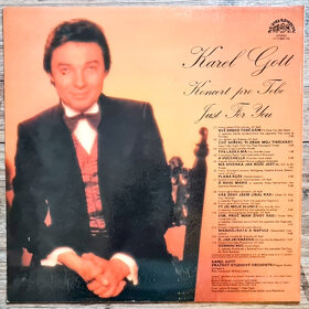Karel Gott – Koncert Pro Tebe 1983 LP deska, stav VG VYPRANÁ - 3
