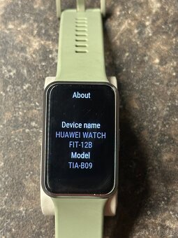Chytrý náramek Huawei Watch Fit stříbrný - 3